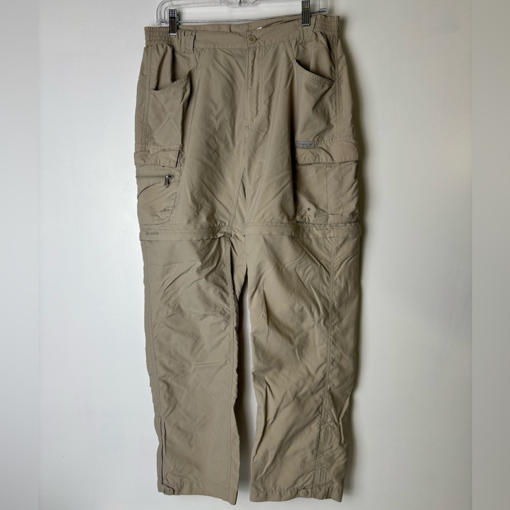 Columbia Large Womens Tan Cargo/ Hiking Pants